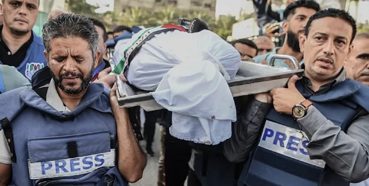 با شهادت جبر ابوحدروس، شهدای خبرنگار در غزه به ۱۰۶ نفر رسید