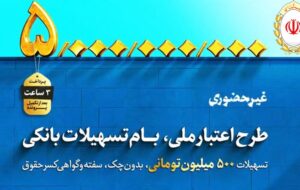 دریافت وام 500 میلیونی بانک ملی ایران بدون ضامن رسمی