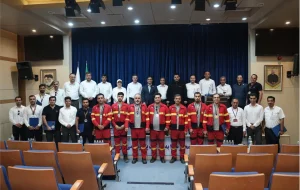 آتش‌نشانان مروارید افتخار آفریدند/ برگزاری مراسم تقدیر از قهرمانان در حضور مدیرعامل