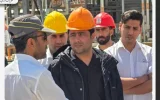 بازدید رئیس هیئت مدیره صندوق ذخیره فرهنگیان و مدیرعامل انرژی سپهر از پتروشیمی سبلان