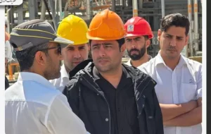 بازدید رئیس هیئت مدیره صندوق ذخیره فرهنگیان و مدیرعامل انرژی سپهر از پتروشیمی سبلان