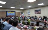 تجدید میثاق با رهبری در سنگر صنعت و تولید؛ روایتی از همدلی و همراهی کارکنان کیمیای پارس خاورمیانه از حضور مدیرعامل شرکت کیمیای پارس خاورمیانه